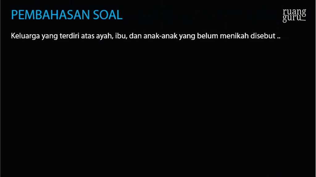Keluarga Yang Terdiri Atas Ayah Ibu Dan Anak Ana