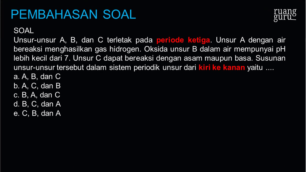 Dalam Sistem Periodik Unsur C Terletak Pada Golongan Dan Periode – Brain