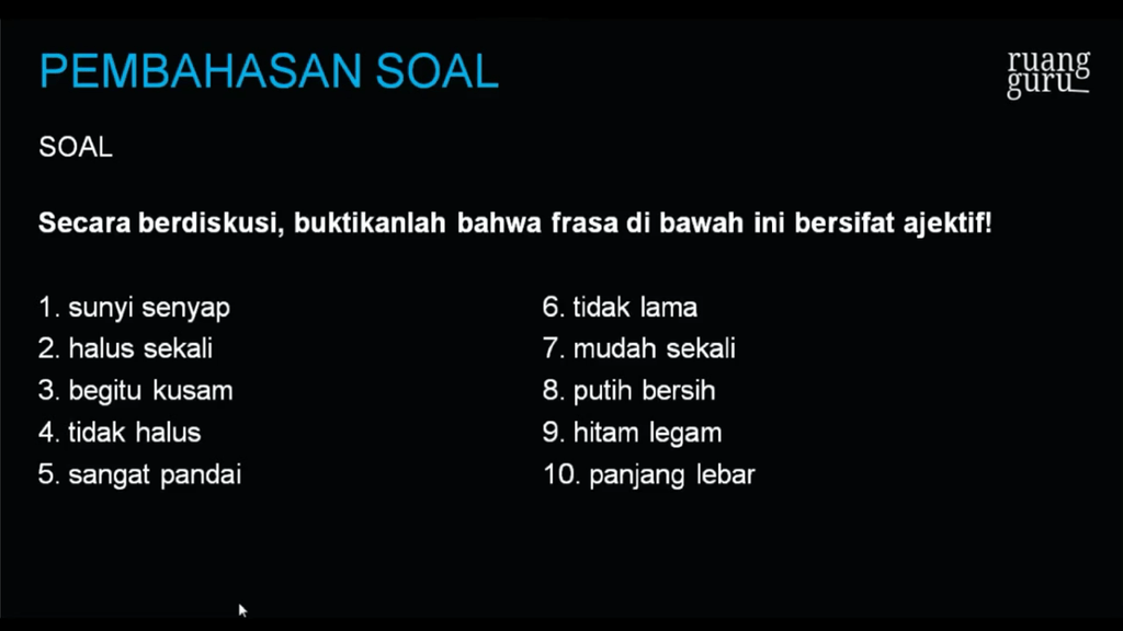 Apa Itu Frasa Ejektif Apa Itu Frasa Ejektif