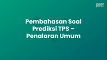 Video 8 TPS Penalaran Umum Prediksi 2021 B