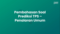 Video 18 TPS Penalaran Umum Prediksi 2021 B