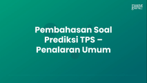 Video 6 TPS Penalaran Umum Prediksi 2021 C
