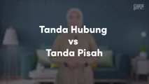 Tanda Hubung vs Tanda Pisah