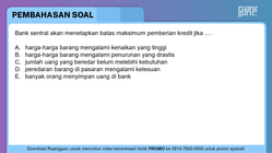 Bank sentral akan menetapkan batas maksimum pember...