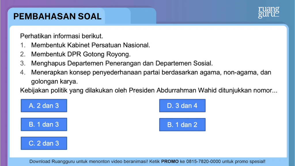 Perhatikan Informasi Berikut. Membentuk Kabi...