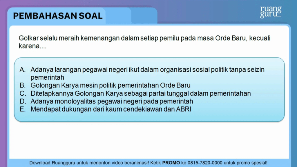 Golkar Selalu Meraih Kemenangan Dalam Setiap Pemil...