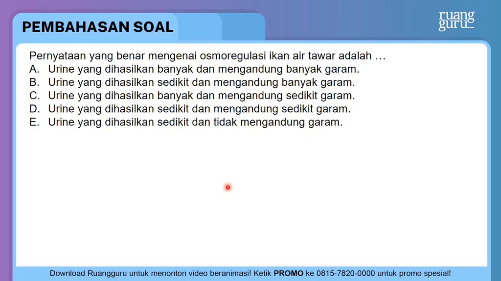 540 Jelaskan Perbedaan Osmoregulasi Pada Ikan Air Tawar Dan Ikan Air Laut HD Terbaru