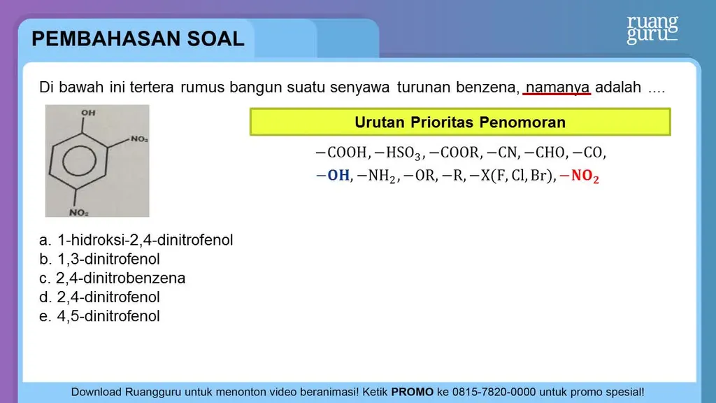 Salah Satu Senyawa Yang Merupakan Bahan Dasar Pemb...