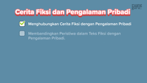 Menulis Pengalaman Berdasarkan Cerita Fiksi Yuk!