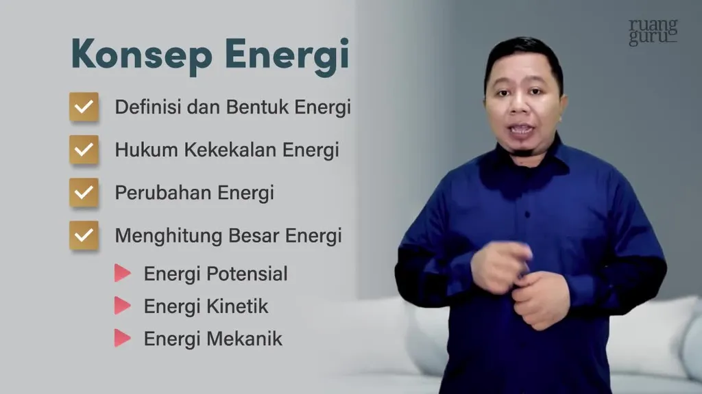 Video belajar Konsep Energi Fisika untuk Kelas 10