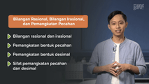Bilangan Rasional, Bilangan Irasional, dan Pemangkatan Pecahan