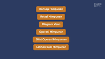 Sifat Operasi Himpunan