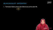 Latihan Soal Bilangan Prima dan Faktorisasi Prima