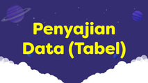 Penyajian Data (Tabel)