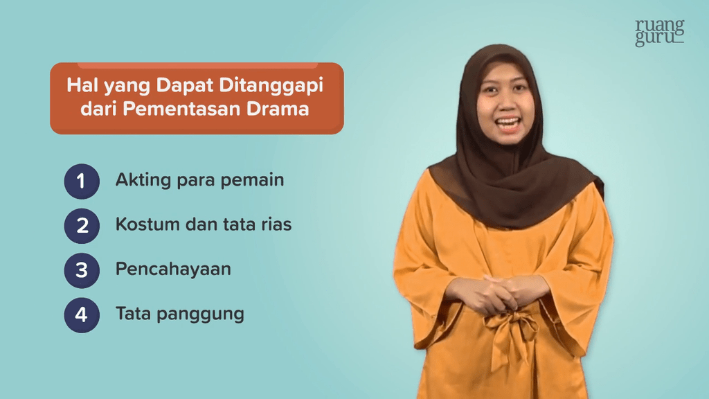 Video Belajar Menyusun Tanggapan Pementasan Drama Bahasa Indonesia Untuk Kelas 8