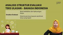 Analisis Struktur Evaluasi Teks Ulasan