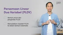 Persamaan Linear Dua Variabel (PLDV)