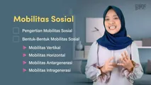 Pengertian dan Bentuk Mobilitas Sosial