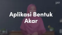 Aplikasi Bentuk Akar