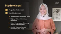 Pengertian dan Syarat terjadinya Modernisasi