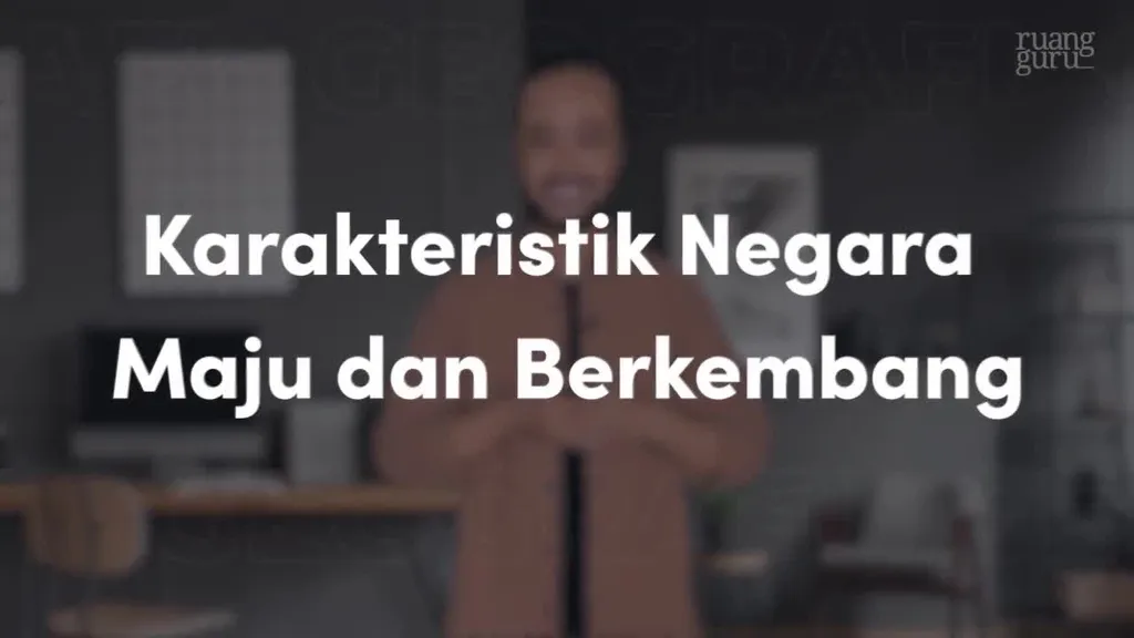 Materi ips negara maju dan berkembang