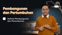 Pembangunan dan Pertumbuhan Wilayah