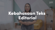 Kebahasaan Teks Editorial