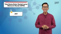 Tata Nama IUPAC Senyawa Ester Rantai Bercabang