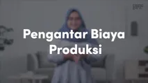 Pengantar Biaya Produksi