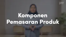 Komponen Pemasaran Produk