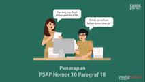 Penerapan PSAP Nomor 10 Paragraf 18