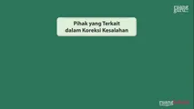 Pihak yang Terkait dalam Koreksi Kesalahan