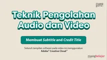 Membuat Subtitle And Credit Title