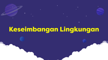 Keseimbangan Lingkungan