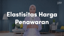 Elastisitas Harga Penawaran