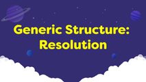 Generic Structure - Resolution
