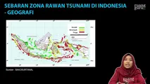 Sebaran Zona Rawan Tsunami di Indonesia