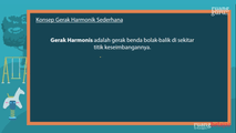 Ikhtisar Pengantar Gerak Harmonik Sederhana