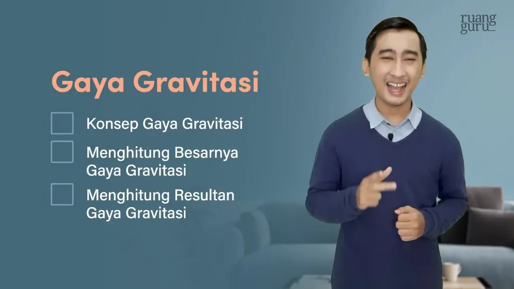 Video Belajar Gaya Gravitasi Fisika Untuk Kelas 10 IPA