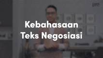 Kebahasaan Teks Negosiasi