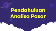 Pendahuluan Analisa Pasar