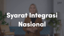 Syarat Integrasi Nasional