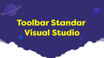 Toolbar Standar Visual Studio