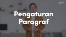 Pengaturan Paragraf