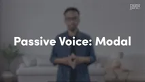 Passive Voice : Modal