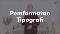Pemformatan Tipografi