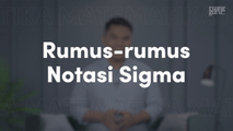 Rumus Notasi Sigma