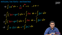 Operasi Perkalian pada Integral