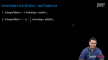 Latihan Soal Pengenalan Integral