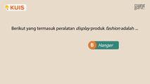 Peralatan Display Produk Fashion